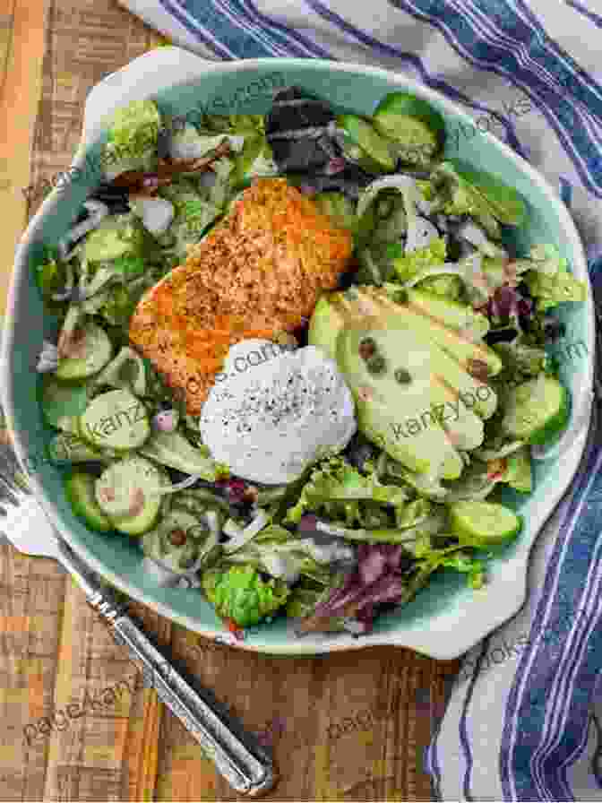 A Plate Filled With Ketogenic Diet Foods, Including Grilled Salmon, Avocado, And Leafy Greens 2 IN 1 COMPLETE 30 MINUTES KETO DIABETIC COOKBOOK FOR BEGINNERS