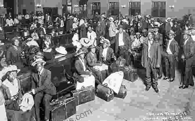 A Train Carrying African Americans From The South To The North During The Great Migration Plantation Row Slave Cabin Cooking: The Roots Of Soul Food