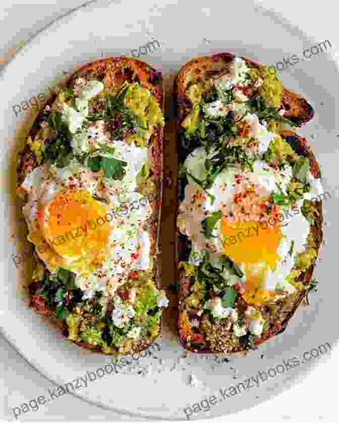 Avocado Toast With Poached Egg Ninja Foodi Grill Cookbook For Everyone: 3000 Day Healthy Delicious Air Fried And Grilled Recipes To Grill Roast Toast Bake And More At Anywhere