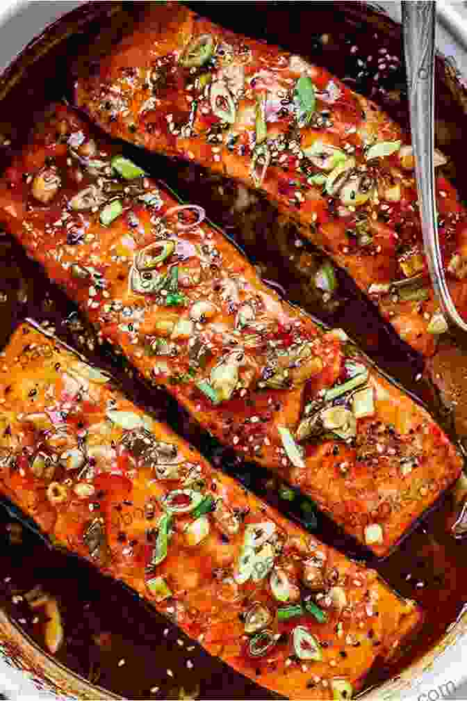 Grilled Salmon Fillet Glazed With A Rich Teriyaki Sauce, Capturing The Essence Of Japanese Cuisine. Great Salmon: 25 Tested Recipes How To Cook Salmon Tasty And Quickly (Delicious Seafood Salmon Recipes Salmon Cookbook Fish Recipe Seafood Recipes Healthy Fish Recipes Recetas De Salmon)