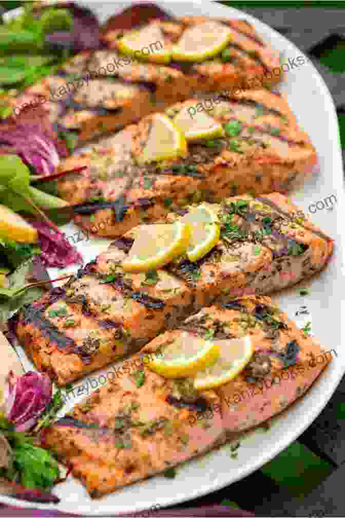 Grilled Salmon With Lemon Herb Butter Ninja Foodi Grill Cookbook For Everyone: 3000 Day Healthy Delicious Air Fried And Grilled Recipes To Grill Roast Toast Bake And More At Anywhere