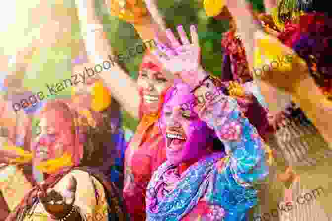 Holi Colors Book Cover Featuring A Colorful Celebration Holi Colors Rina Singh