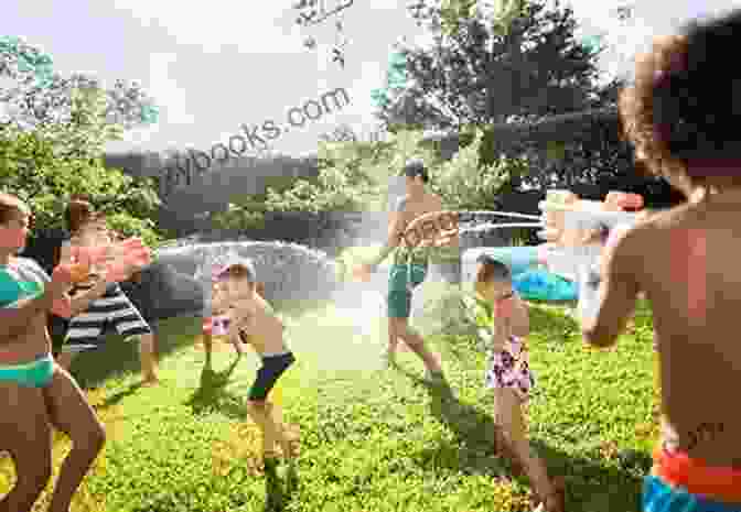 Kids Playing Water Tag In The Pool The Pool Game Ideas For Kids: Amazing And Fun Games To Play In Swimming Pool: The Pool Game Ideas For Kids