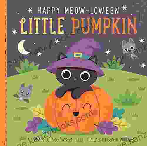 Happy Meow Loween Little Pumpkin: A Sweet And Funny Halloween Board For Babies And Toddlers (Punderland)